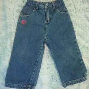 Boys blue jeans size 24 months